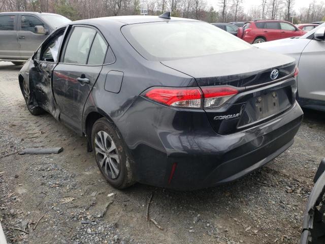Photo 2 from auction – 2021 TOYOTA COROLLA LE with VIN JTDEAMDEXMJ016853