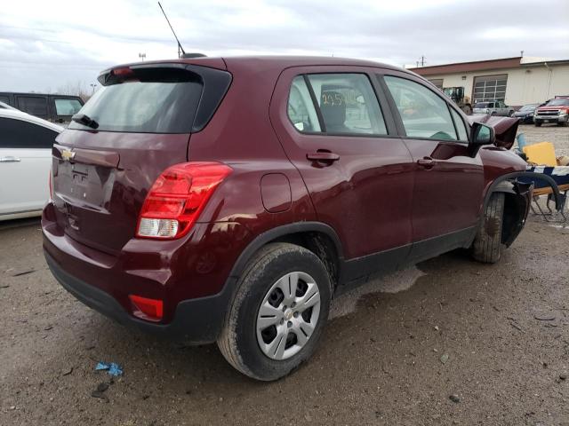 Photo 3 from auction – 2017 CHEVROLET TRAX LS with VIN 3GNCJKSB8HL225485