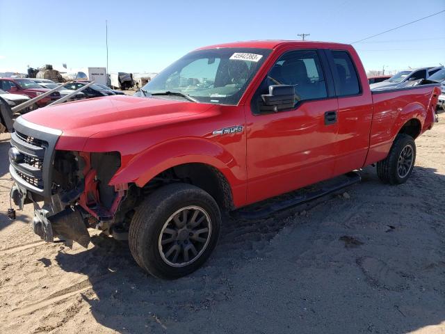 FORD F150 SUPER 2013 with VIN 1FTEX1CM6DKE84241 - Photo from auction