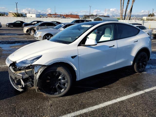TESLA MODEL Y 2021 with VIN 5YJYGDEE9MF152263 - Photo from auction