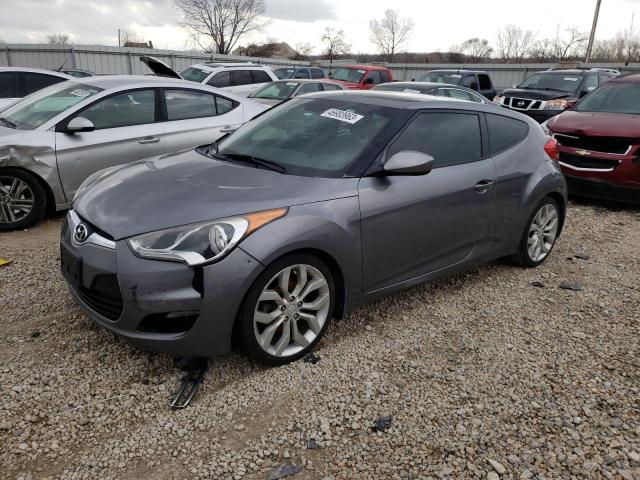 HYUNDAI VELOSTER 2013 with VIN KMHTC6ADXDU175343 - Photo from auction
