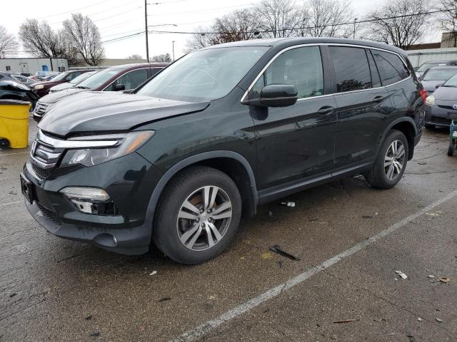 HONDA PILOT EXL 2018 with VIN 5FNYF6H57JB021595 - Photo from auction