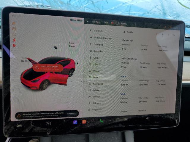 Photo 9 from auction – 2021 TESLA MODEL Y with VIN 5YJYGAEE0MF188292