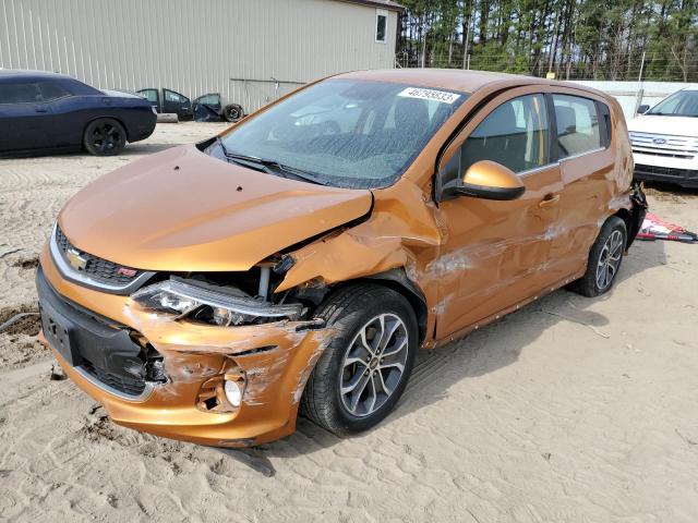 CHEVROLET SONIC LT 2017 with VIN 1G1JC6SB2H4148449 - Photo from auction