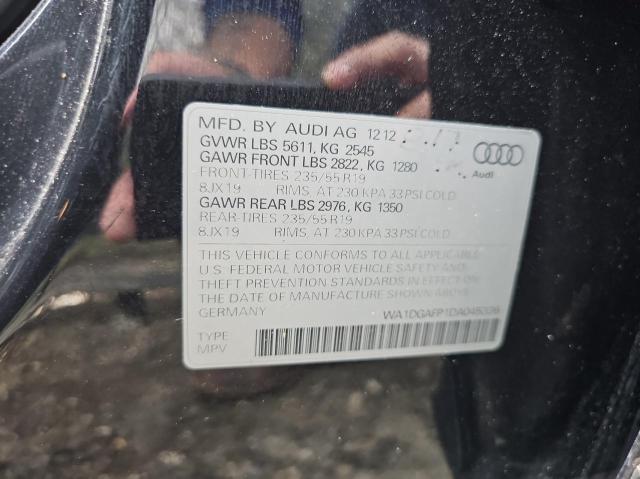 Zdjęcie 10 z aukcji – 2013 AUDI Q5 PREMIUM z VIN WA1DGAFP1DA045336