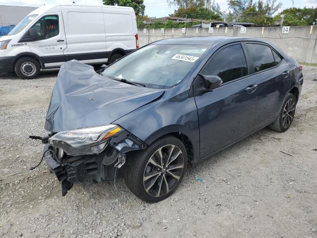 TOYOTA COROLLA L 2018 with VIN 5YFBURHE3JP792881 - Photo from auction
