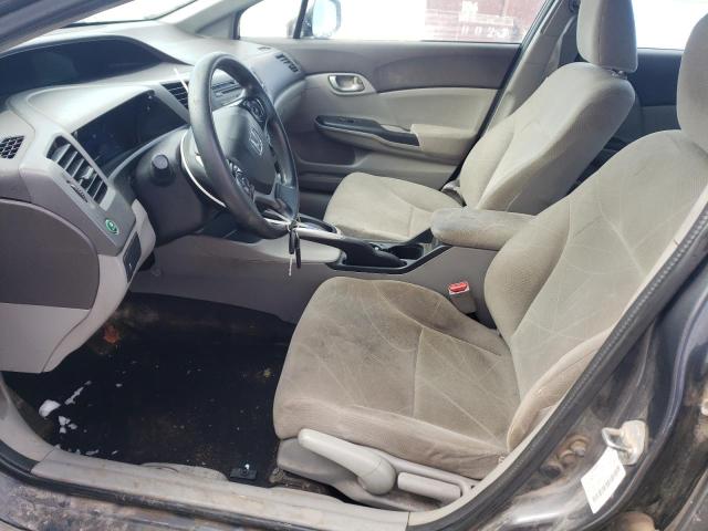Photo 7 from auction – 2012 HONDA CIVIC LX with VIN 2HGFB2F45CH051487