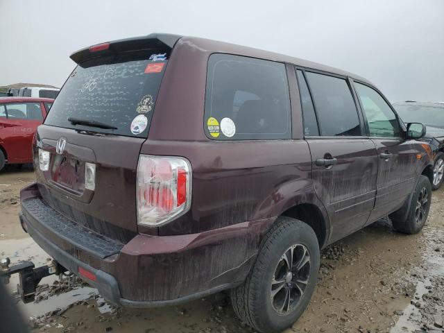 Photo 3 from auction – 2007 HONDA PILOT LX with VIN 2HKYF18167H519314
