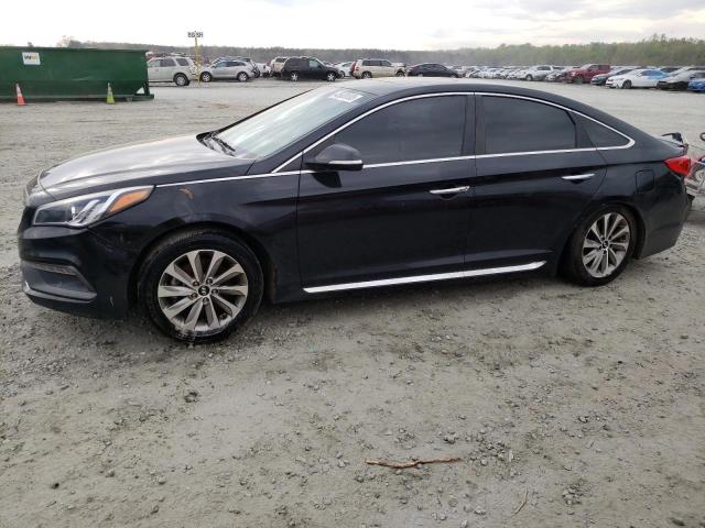 HYUNDAI SONATA SPO 2017 with VIN 5NPE34AFXHH454407 - Photo from auction