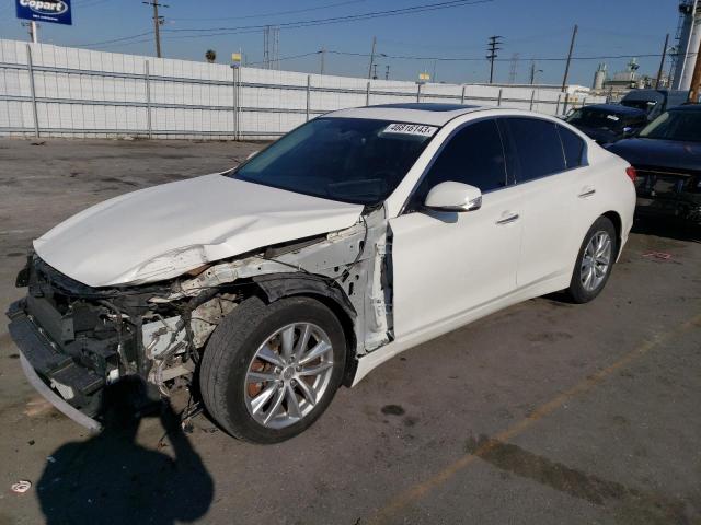 INFINITI Q50 PREMIU 2017 with VIN JN1EV7AP1HM741728 - Photo from auction