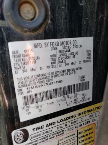 Photo 14 from auction – 2016 FORD EXPEDITION with VIN 1FMJU2AT7GEF11985