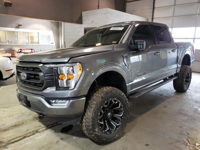 FORD F150 SUPER 2022 with VIN 1FTFW1E82NFA06495 - Photo from auction