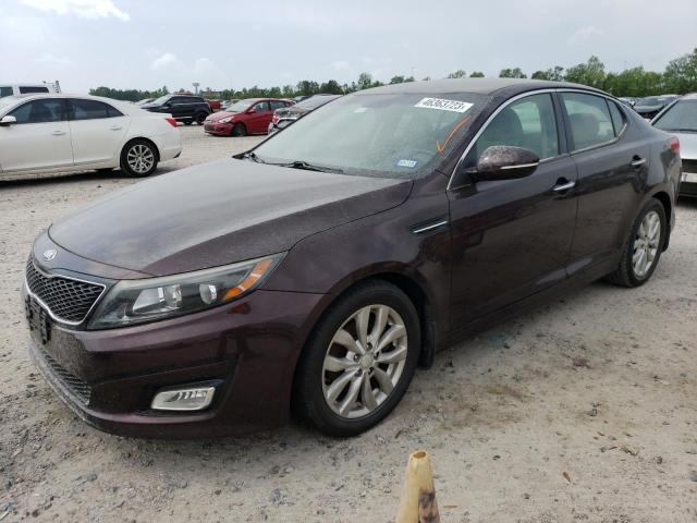 KIA OPTIMA EX 2015 with VIN 5XXGN4A76FG455171 - Photo from auction