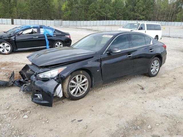 INFINITI Q50 BASE 2014 with VIN JN1BV7AR6EM691876 - Photo from auction