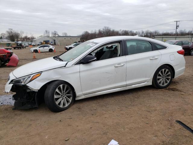 HYUNDAI SONATA SPO 2016 with VIN 5NPE34AF7GH299586 - Photo from auction