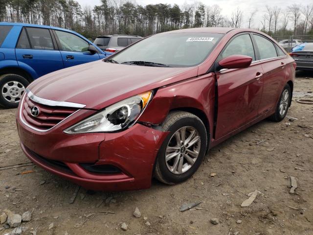 HYUNDAI SONATA GLS 2013 with VIN 5NPEB4AC4DH656971 - Photo from auction