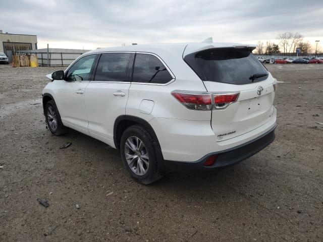 Photo 2 from auction – 2014 TOYOTA HIGHLANDER with VIN 5TDBKRFH9ES040540