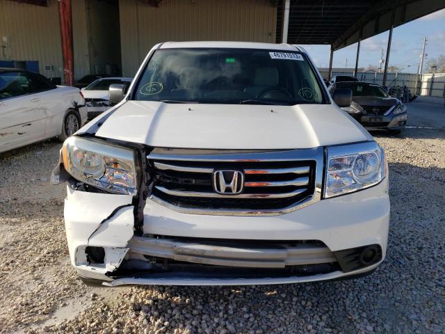 Photo 5 from auction – 2013 HONDA PILOT LX with VIN 5FNYF3H26DB043791