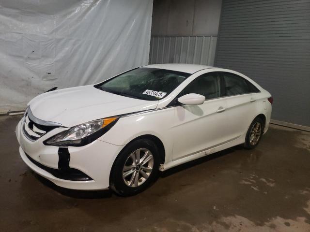 HYUNDAI SONATA GLS 2014 with VIN 5NPEB4AC6EH866571 - Photo from auction