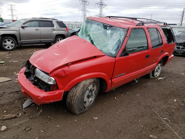 CHEVROLET BLAZER 2002 with VIN 1GNDT13W72K191476 - Photo from auction