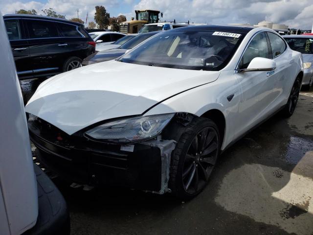 TESLA MODEL S 2013 with VIN 5YJSA1DP6DFP28173 - Photo from auction