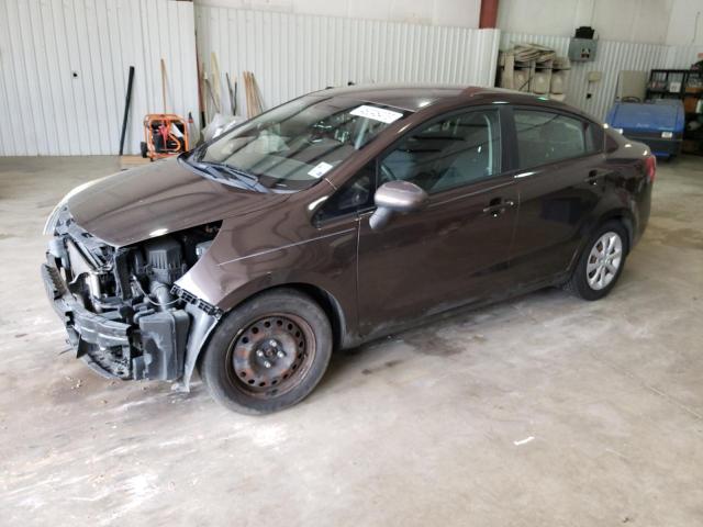 KIA RIO EX 2012 with VIN KNADN4A37C6061038 - Photo from auction