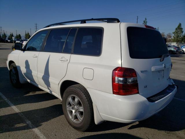 Photo 2 from auction – 2005 TOYOTA HIGHLANDER with VIN JTEDP21A750085535