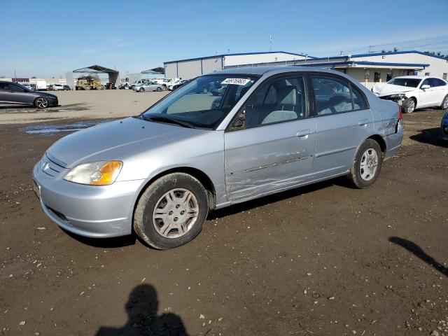 HONDA CIVIC LX 2002 with VIN JHMES16502S003625 - Photo from auction