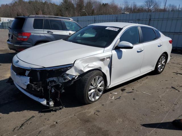 KIA OPTIMA LX 2018 with VIN 5XXGT4L38JG271679 - Photo from auction