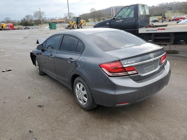 Photo 2 from auction – 2013 HONDA CIVIC LX with VIN 2HGFB2F56DH300650