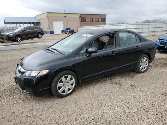 HONDA CIVIC LX 2010 with VIN 19XFA1F5XAE069707 - Photo from auction