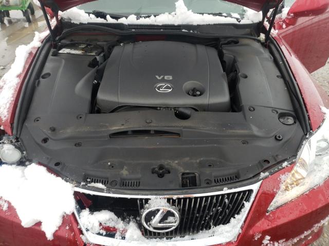 Photo 11 from auction – 2007 LEXUS IS 250 with VIN JTHCK262872008713