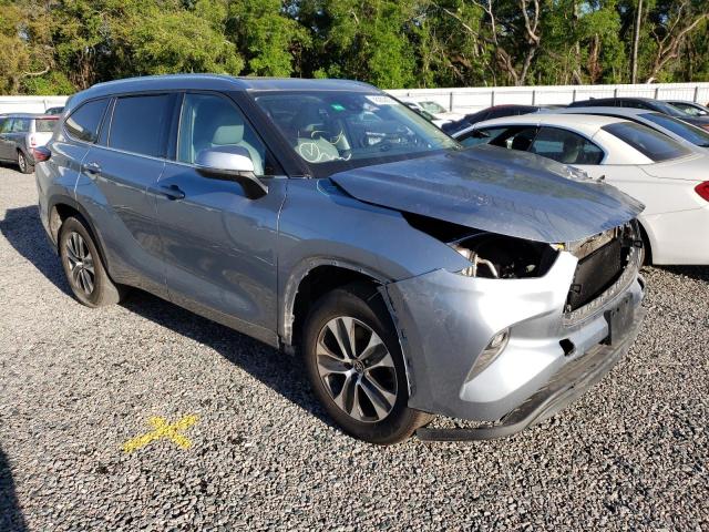 Photo 4 from auction – 2020 TOYOTA HIGHLANDER with VIN 5TDGZRAHXLS008976