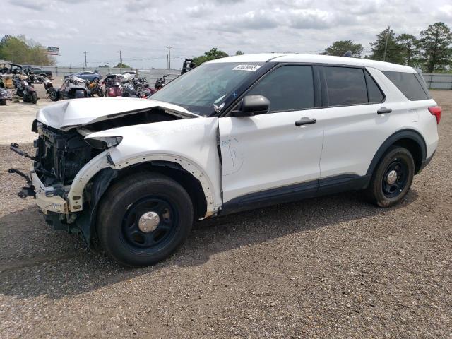 FORD EXPLORER P 2021 with VIN 1FM5K8AB2MGA86807 - Photo from auction