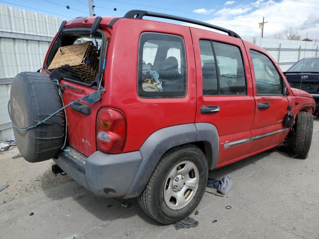 Photo 3 from auction – 2003 JEEP LIBERTY SP with VIN 1J4GL48K63W559244