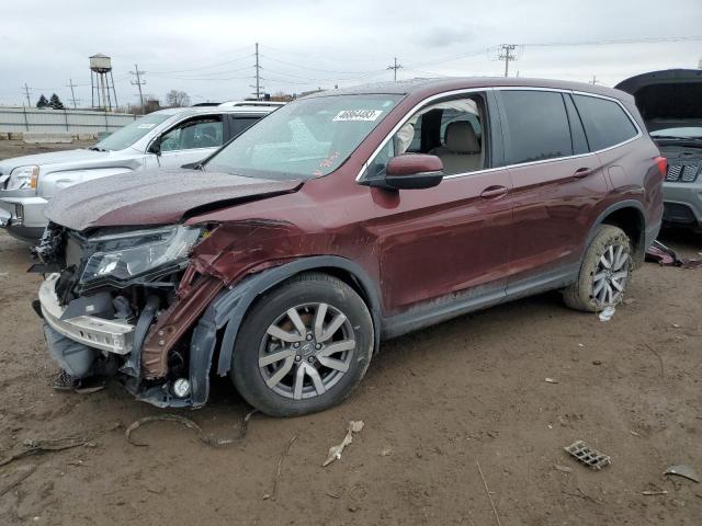 Photo 1 from auction – 2019 HONDA PILOT EXL with VIN 5FNYF6H55KB049400