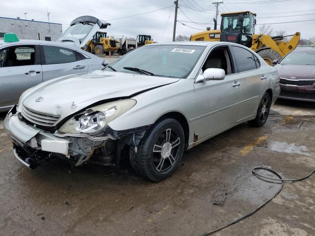 LEXUS ES 300 2003 with VIN JTHBF30G536003384 - Photo from auction