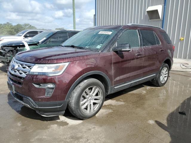 FORD EXPLORER X 2018 with VIN 1FM5K8D88JGC30310 - Photo from auction