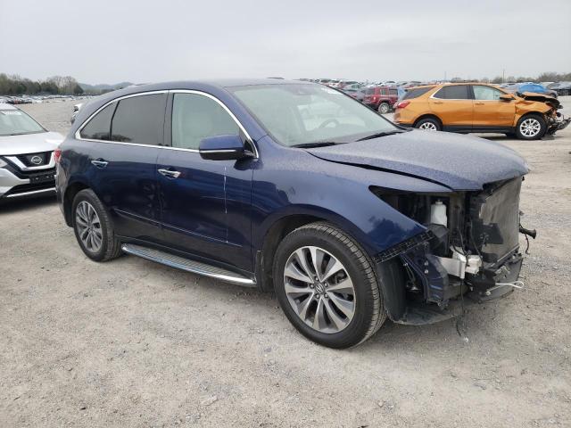 Photo 4 from auction – 2016 ACURA MDX TECHNO with VIN 5FRYD4H45GB017232