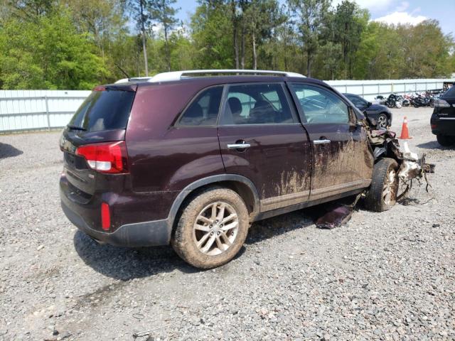 Photo 3 from auction – 2015 KIA SORENTO LX with VIN 5XYKT3A67FG627611