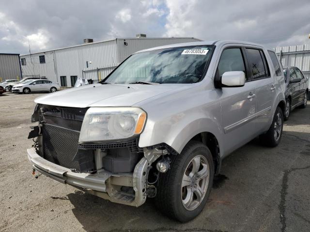 HONDA PILOT EX 2013 with VIN 5FNYF3H49DB022984 - Photo from auction