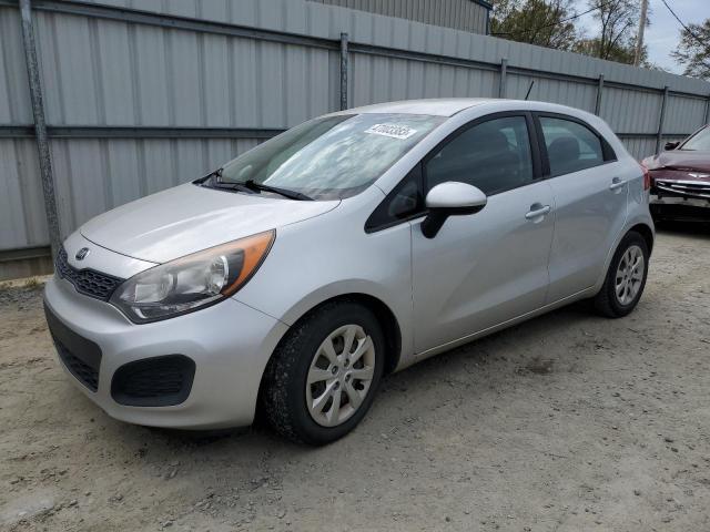 KIA RIO LX 2014 with VIN KNADM5A35E6415201 - Photo from auction