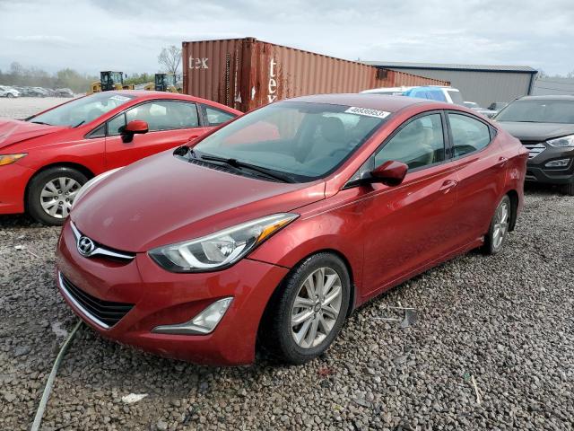 HYUNDAI ELANTRA SE 2016 with VIN 5NPDH4AE3GH715718 - Photo from auction