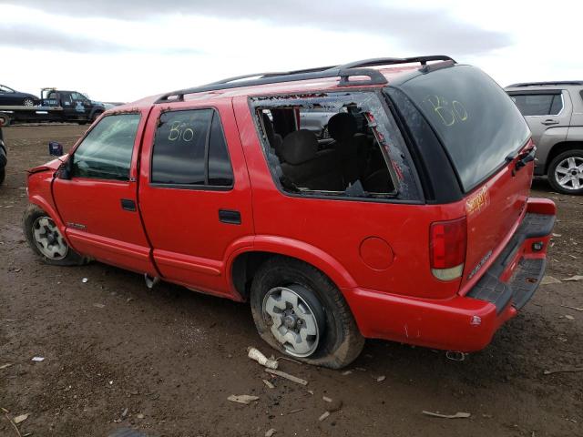 Photo 2 from auction – 2002 CHEVROLET BLAZER with VIN 1GNDT13W72K191476