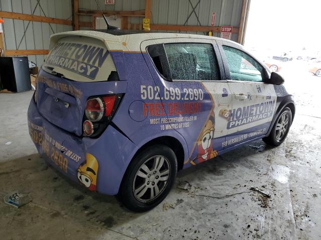 Photo 3 from auction – 2013 CHEVROLET SONIC LT with VIN 1G1JC6SH1D4176354
