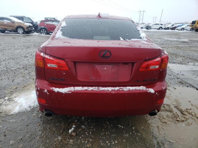 Photo 6 from auction – 2007 LEXUS IS 250 with VIN JTHCK262872008713