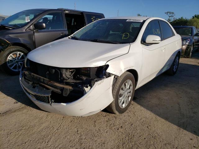 KIA FORTE EX 2013 with VIN KNAFU4A28D5700831 - Photo from auction