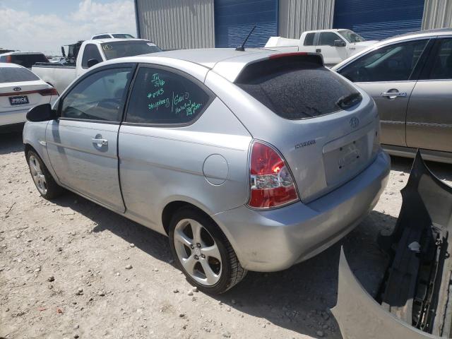 Photo 2 from auction – 2007 HYUNDAI ACCENT SE with VIN KMHCN36C97U043784