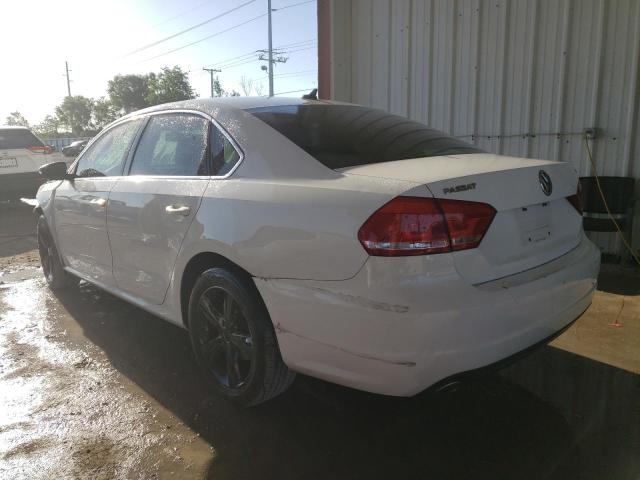 Photo 2 from auction – 2012 VOLKSWAGEN PASSAT SE with VIN 1VWBP7A37CC100912