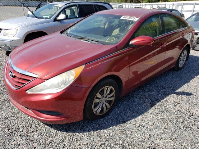 HYUNDAI SONATA GLS 2012 with VIN 5NPEB4AC8CH341931 - Photo from auction